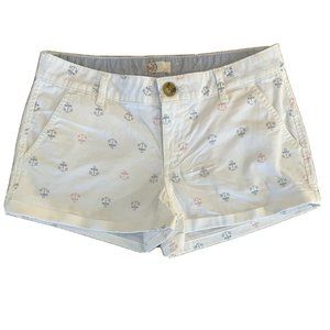 SO Womens White Shorts Size 7